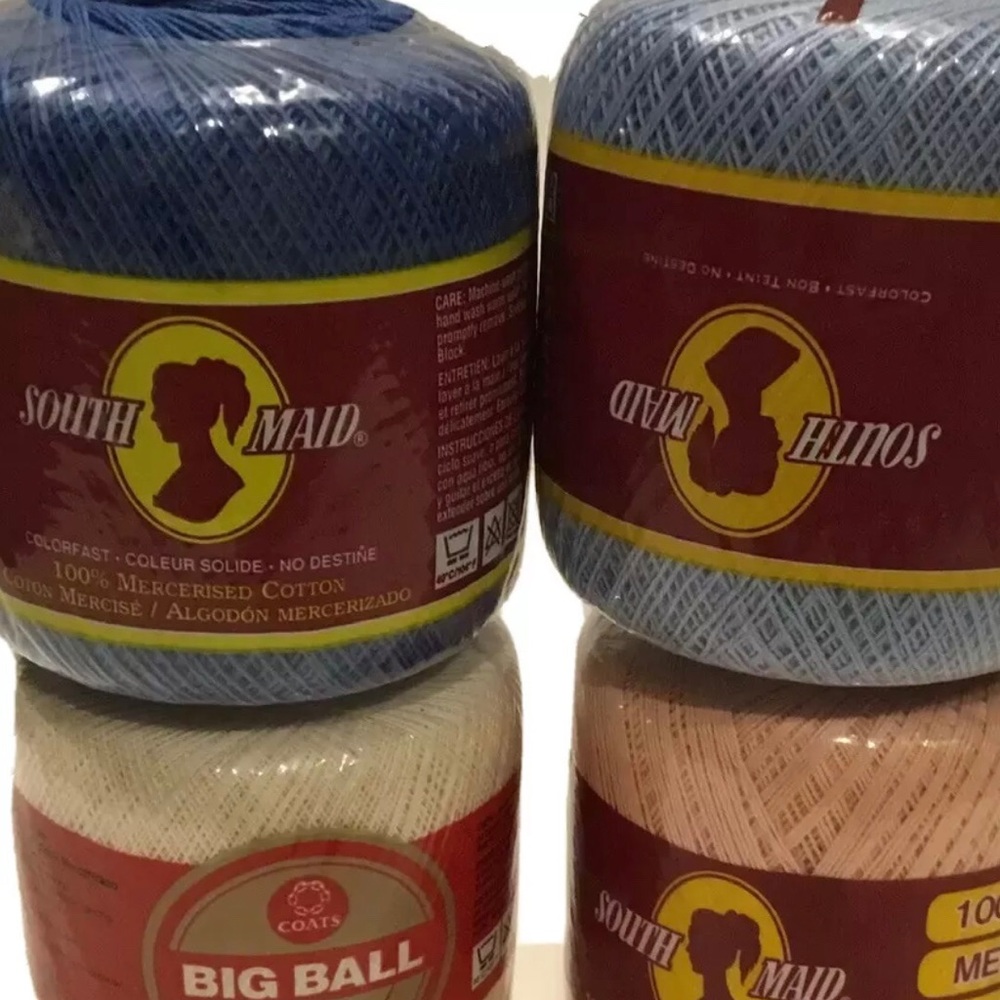 Chrochet Thread 4 Skiens Cotton